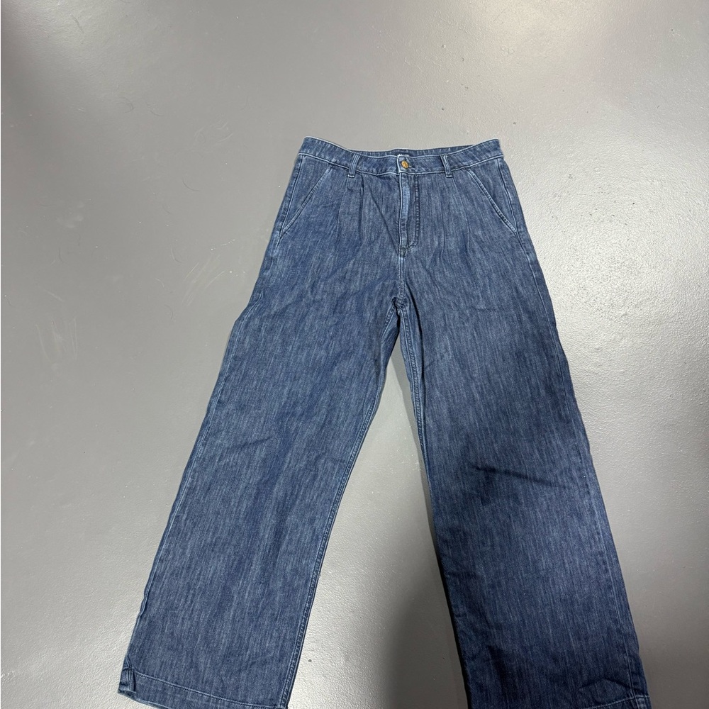 J. Crew Relaxed Fit Jeans in Deep Blue